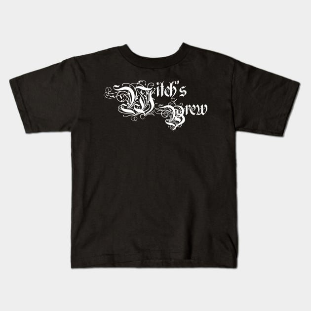 Witch's Brew - Tales from the Book of Kurbis Kids T-Shirt by SouthRidgeFilms